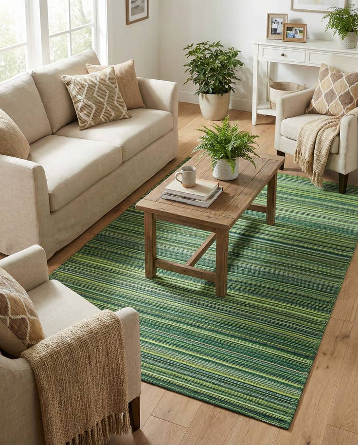 Detail image of 4' x 6' Easy-Clean Vista Breeze Indoor / Outdoor Rug