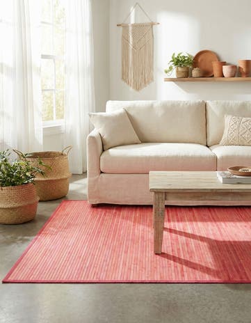 5' 3 x 7' 10 Bamboo Rug
