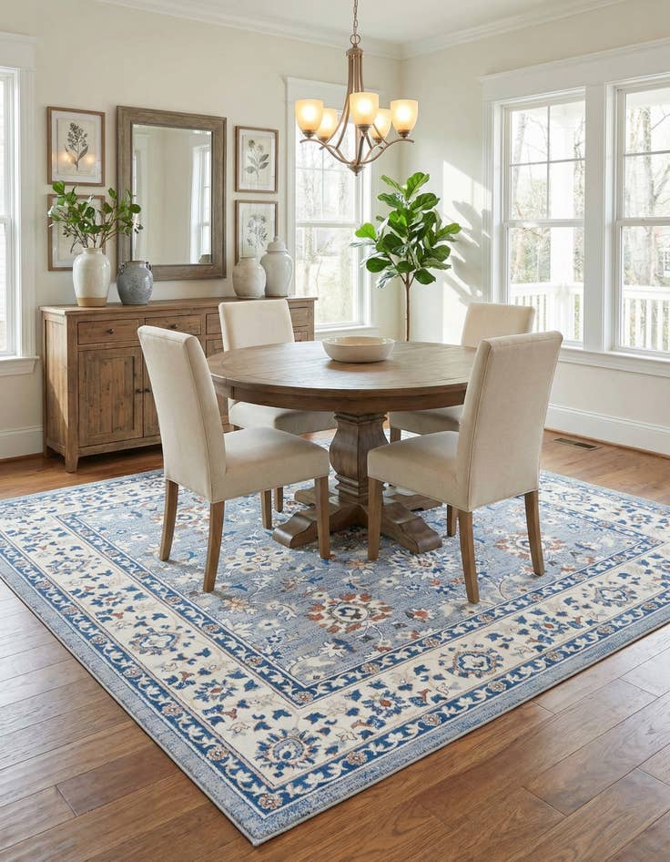 Detail image of 10' x 10' Charlotte Square Rug