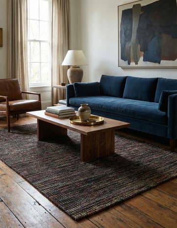 5' 4 x 8' 2 Hand Knotted Darya Wool Rug