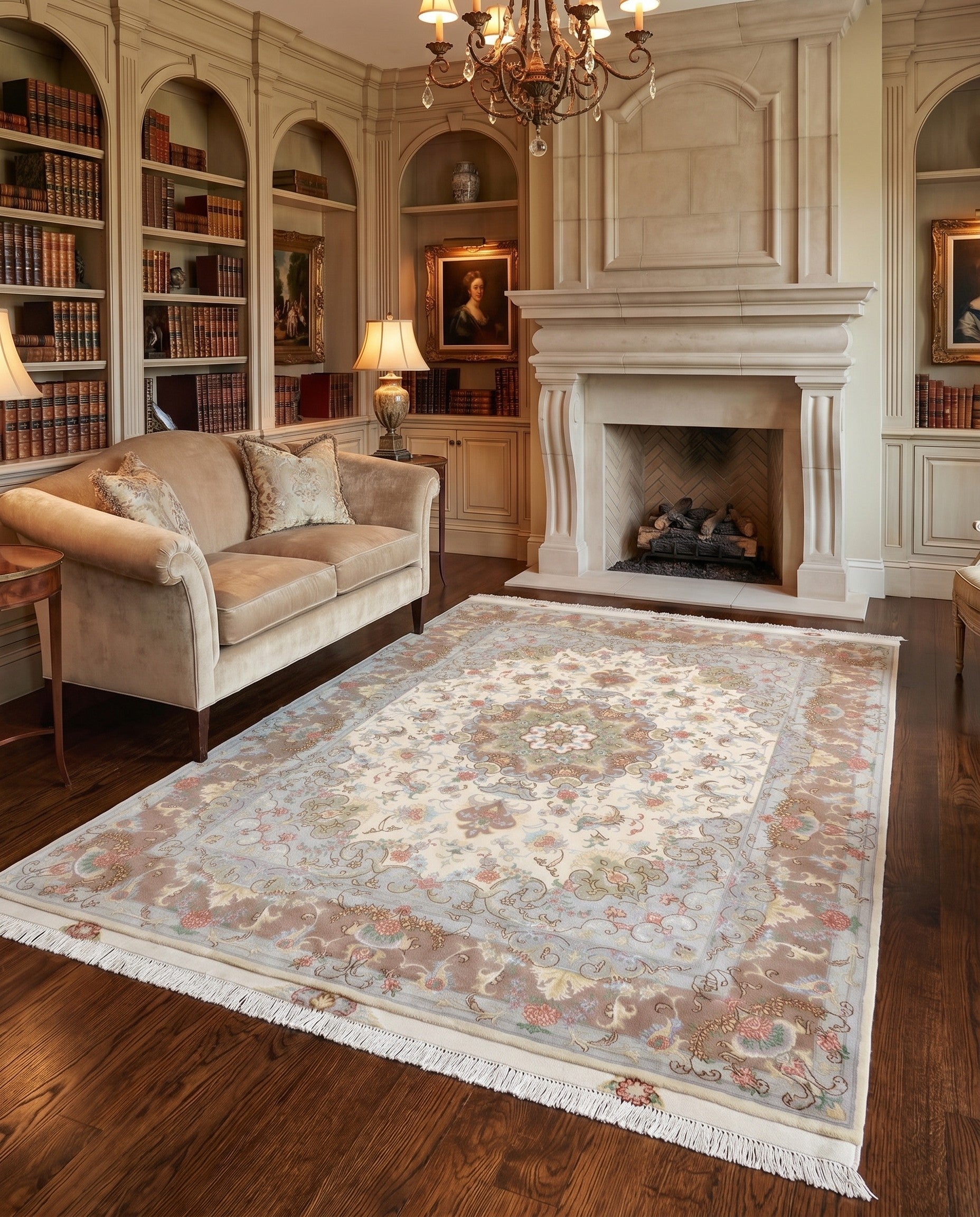 5' x 6' 11 Tabriz Rug
