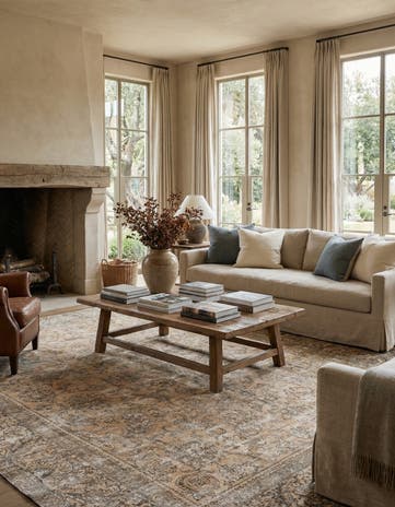 9' 8 x 12' 6 Hand Knotted Ultra Vintage Persian Wool Rug