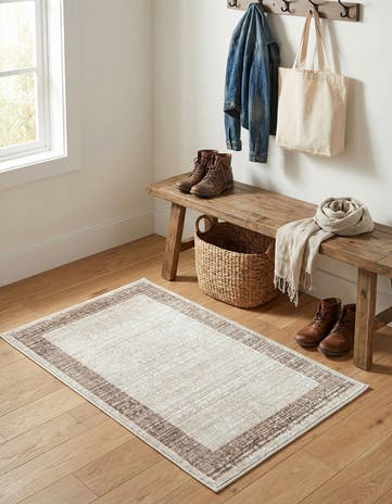 Jill Zarin Beige Uptown Yorkville Rug