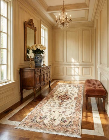 2' 8 x 6' 5 Tabriz Runner Rug