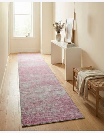 Pink Asha Runner Rug