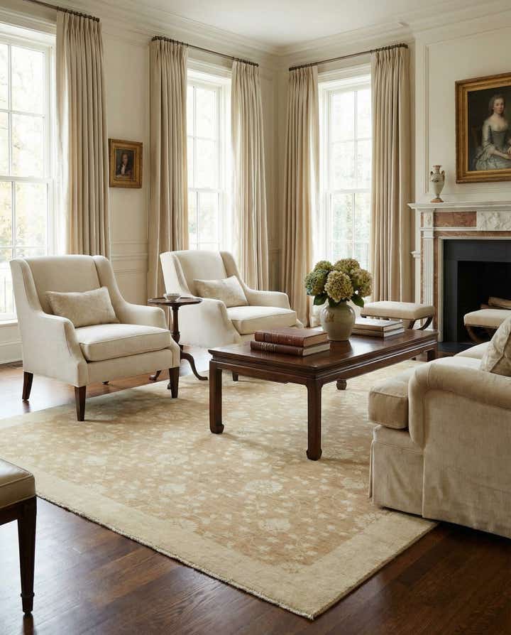 8' 9 x 11' 2 Hand Knotted Peshawar Ziegler Rug