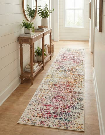 Light Multi Arlington Runner Rug