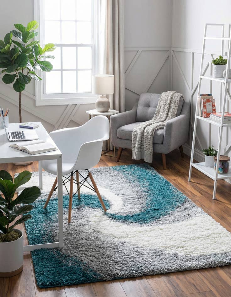 Detail image of 7' x 10' Soft Touch Shag Rug