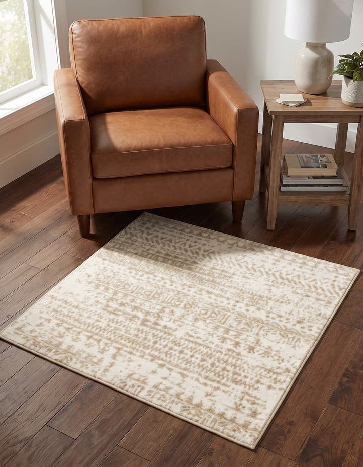 3' 3 x 3' 3 Hermitage Square Rug
