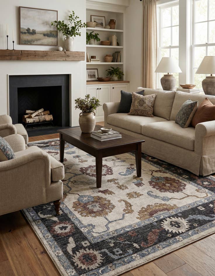 Detail image of 10' x 13' Eco Traditional Rug