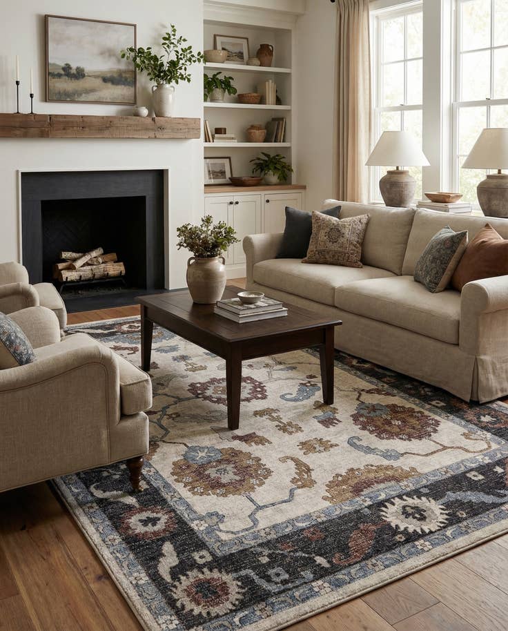 Detail image of 10' x 13' Eco Traditional Rug