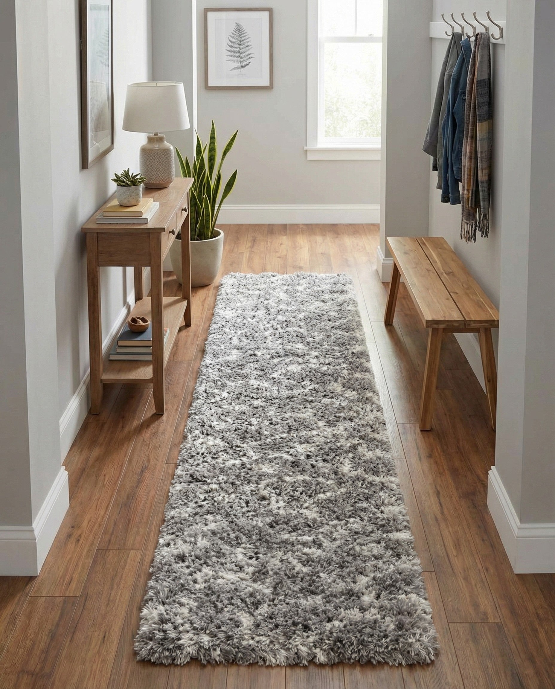  2' x 8' Infinity Shag Runner Rug