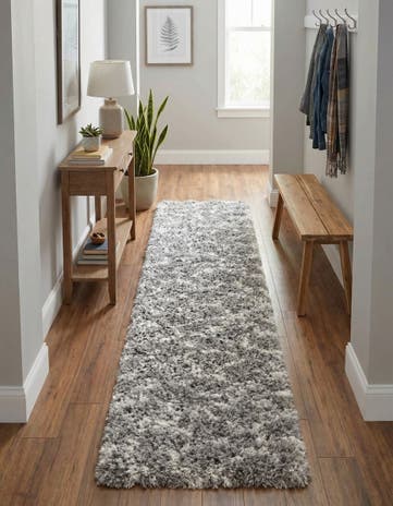 2' x 8' Infinity Shag Runner Rug