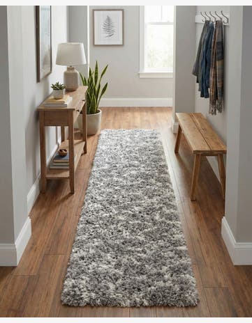 2' x 8' Infinity Shag Runner Rug