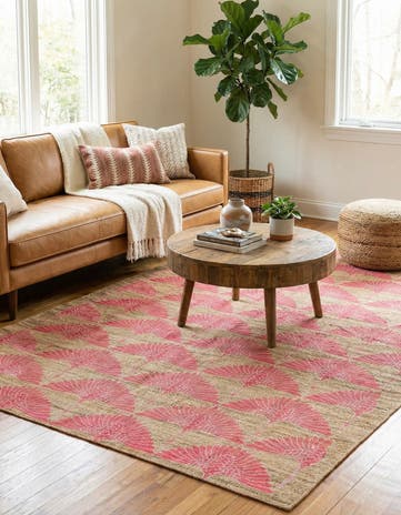 4' 8 x 6' 1 Hand Woven Kilim Modern Wool Rug