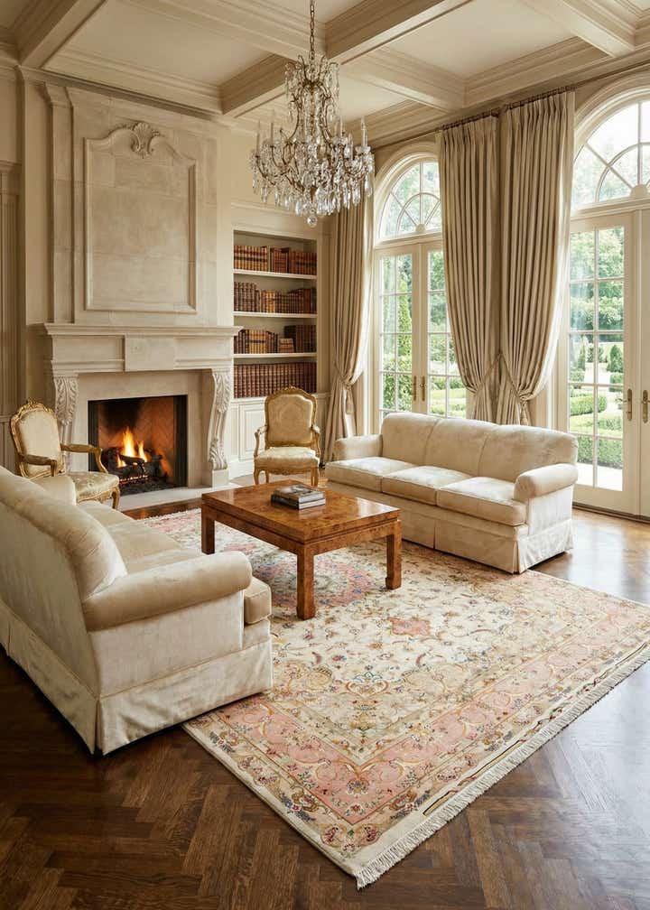 8' 2 x 12' Hand Knotted Tabriz Persian Rug