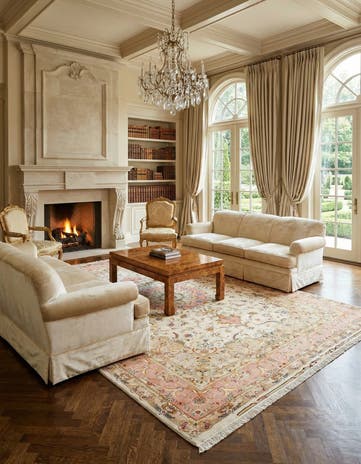 8' 2 x 12' Hand Knotted Tabriz Persian Rug