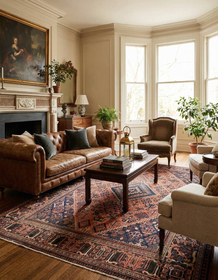 Detail image of 7' 3 x 10' 5 Farahan Rug