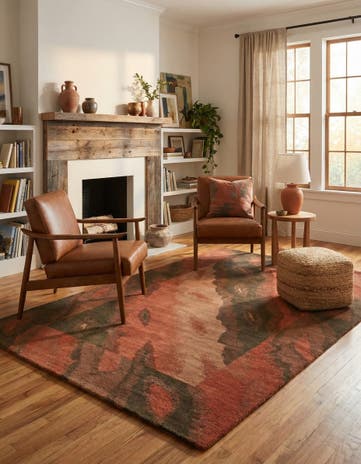 4' x 6' Hand Knotted Nepal Wool Rug
