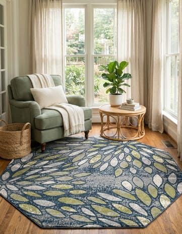 7' x 7' Charleston Octagon Rug