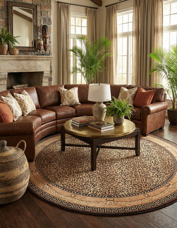 Detail image of  12' x 12' Savannah Round Rug