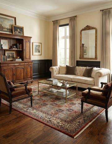6' 7 x 10' Mood Wool Rug
