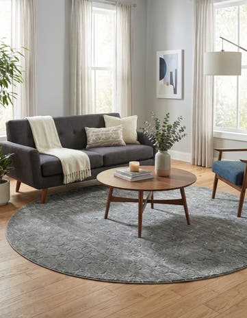 7' 10 x 7' 10 Vogue Geo Round Rug