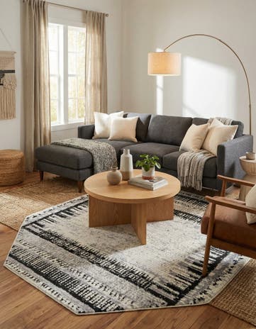 7' 10 x 7' 10 Tagine Octagon Rug