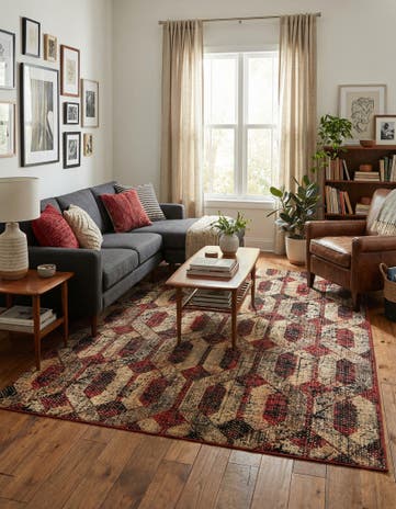 9' x 12' Saturn Rug