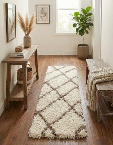 2' x 8' Infinity Shag Runner Rug