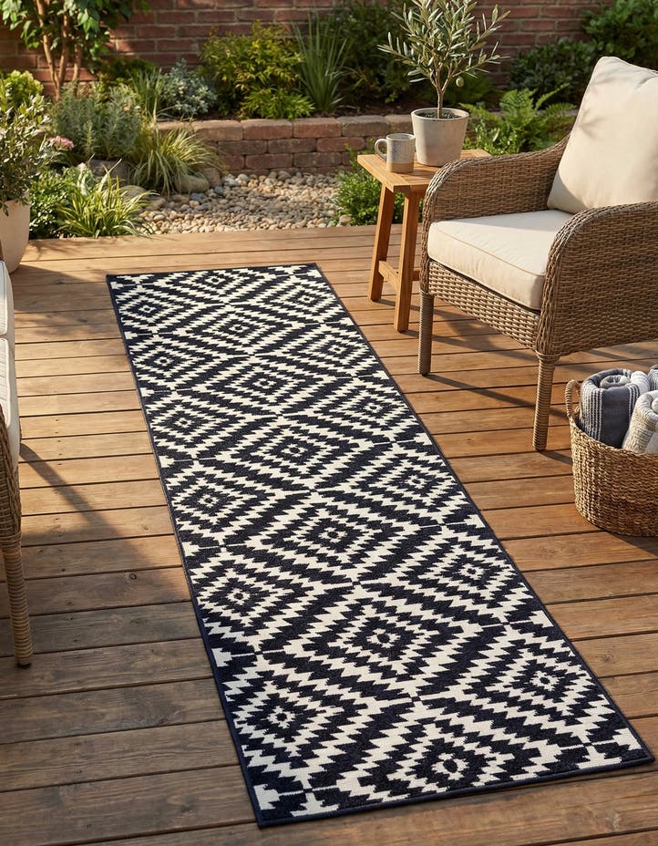 2' 7 x 10' Easy-Clean Sabrina Soto Indoor / O...