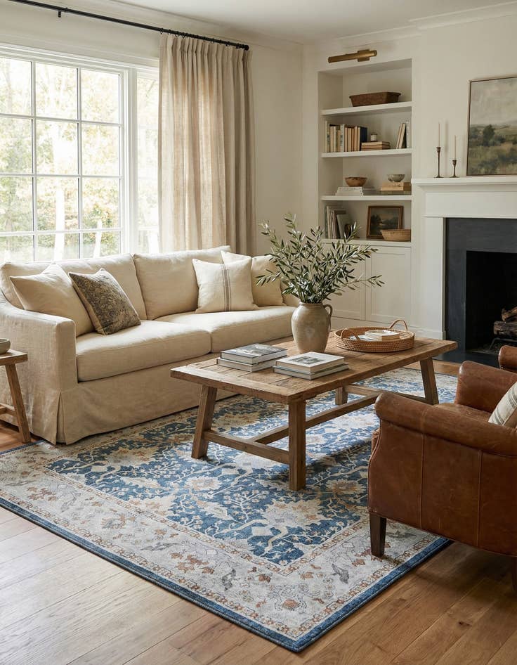 Detail image of 6' 1 x 9' Timeless Rug