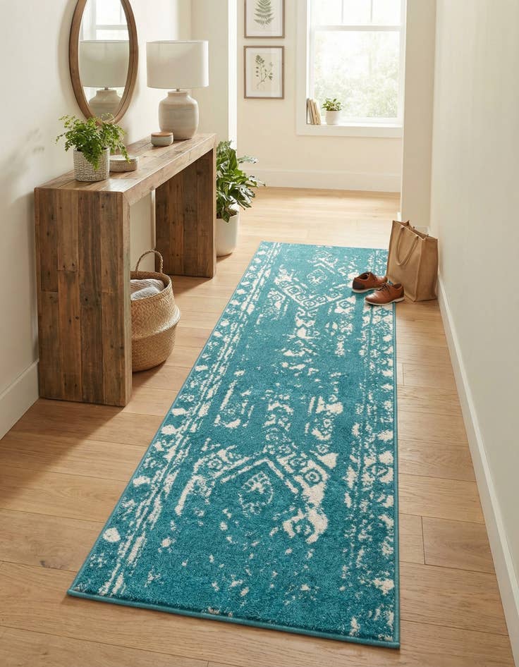 Detail image of 2' x 6' Lennon Runner Rug