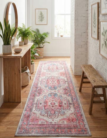 2' x 8' Washable Maahru Runner Rug