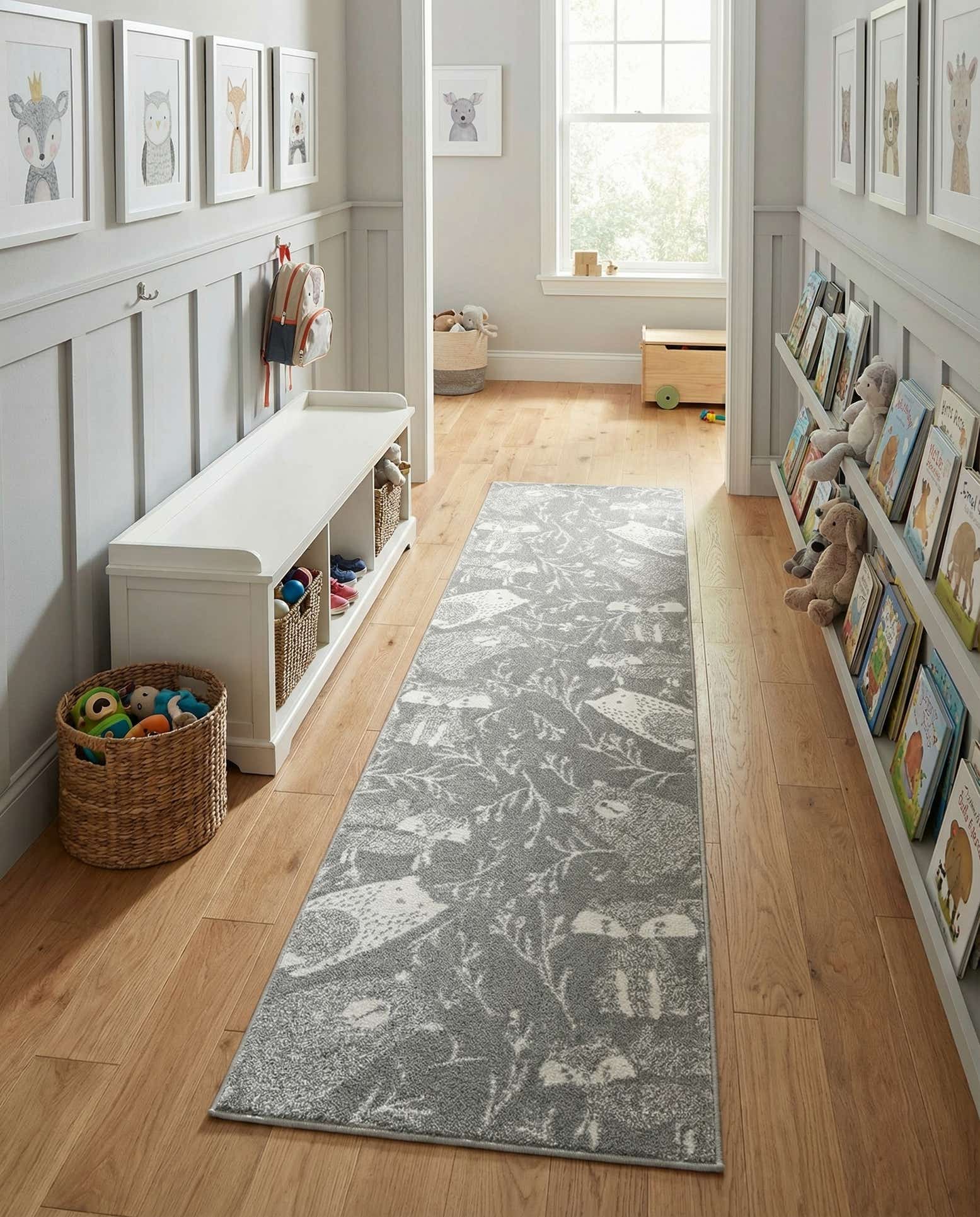2' 7 x 12' Whimsy Kids Runner Rug