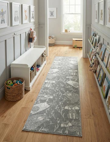 2' 7 x 12' Whimsy Kids Runner Rug