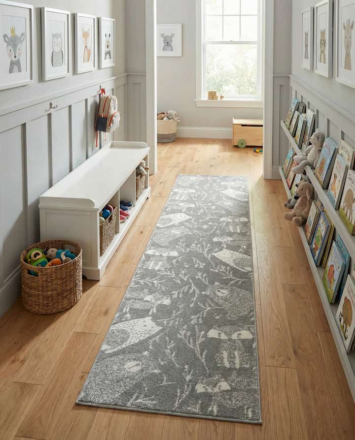 2' 7 x 12' Whimsy Kids Runner Rug