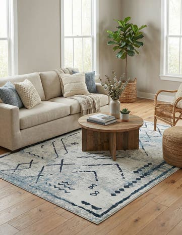 6' x 9' Kamala Washable Rug