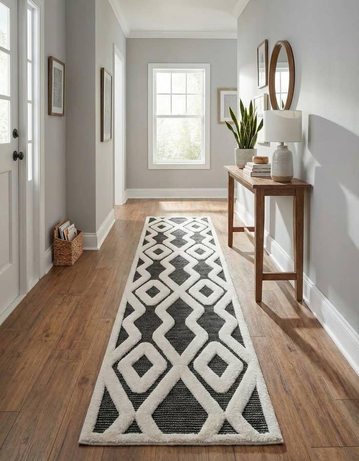 Detail image of 2' 7 x 12' Prismatic Runner Rug