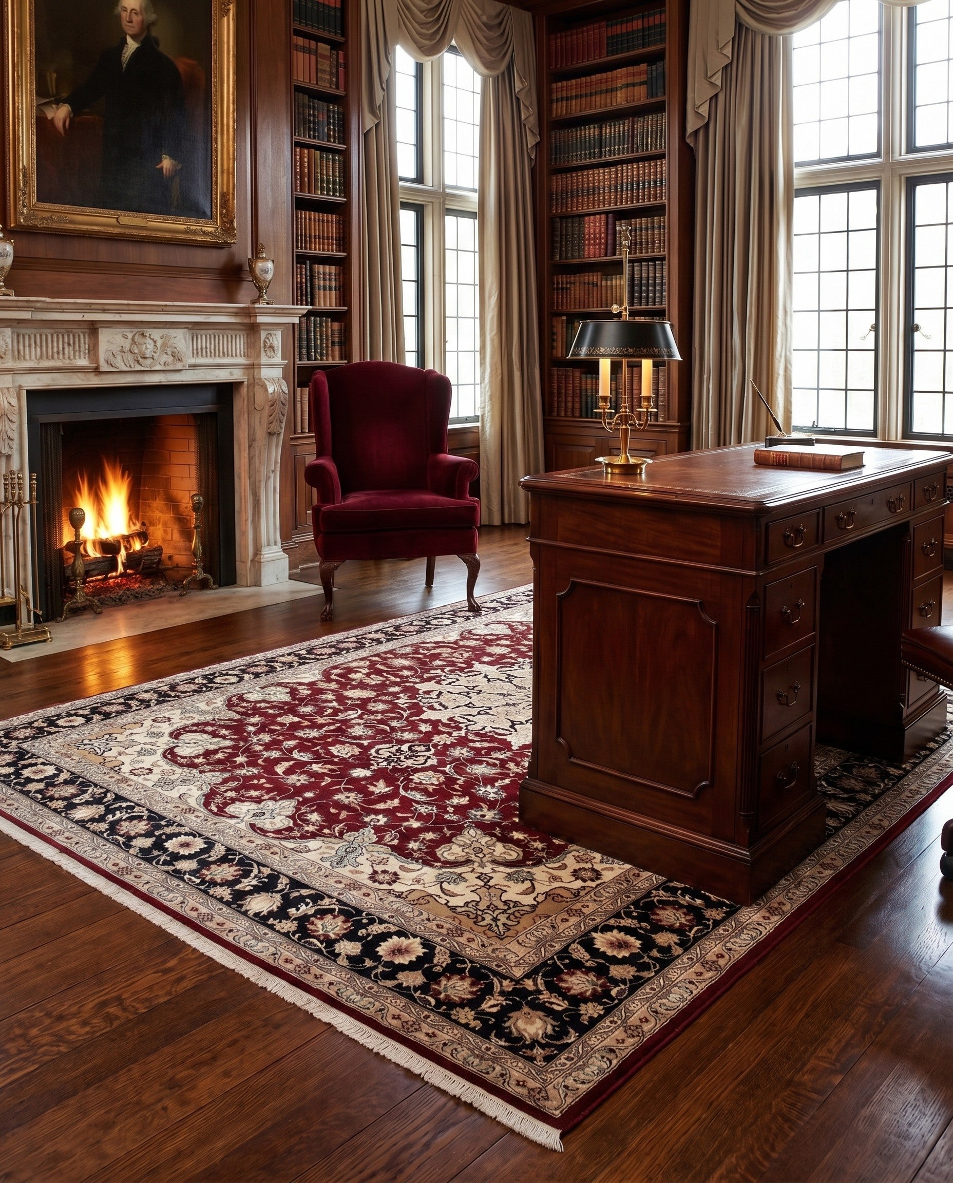 6' 9 x 10' 3 Tabriz Rug