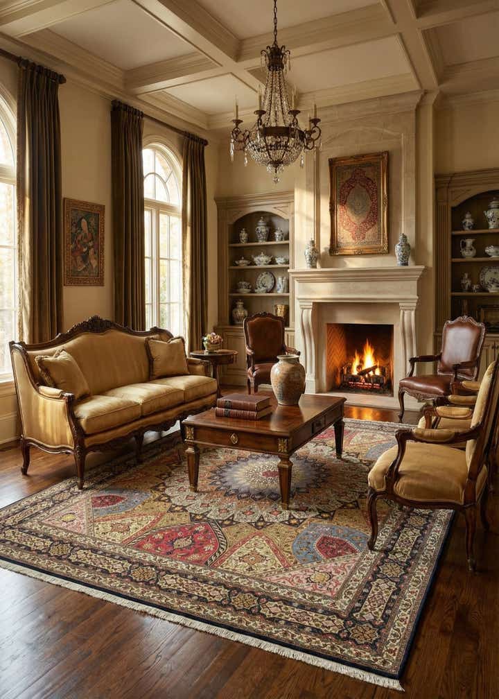 8' x 10' Hand Knotted Tabriz Persian Rug