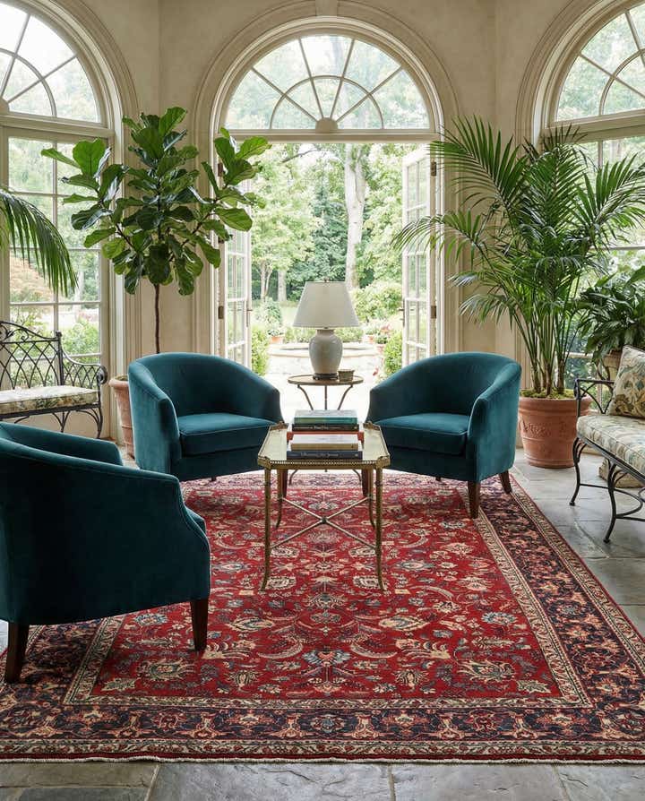 7' 3 x 10' 7 Tabriz Wool Rug