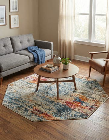 5' x 5' Santiago Octagon Rug