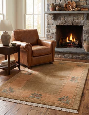 3' 2 x 5' 2 Hand Knotted Tibet Wool Rug