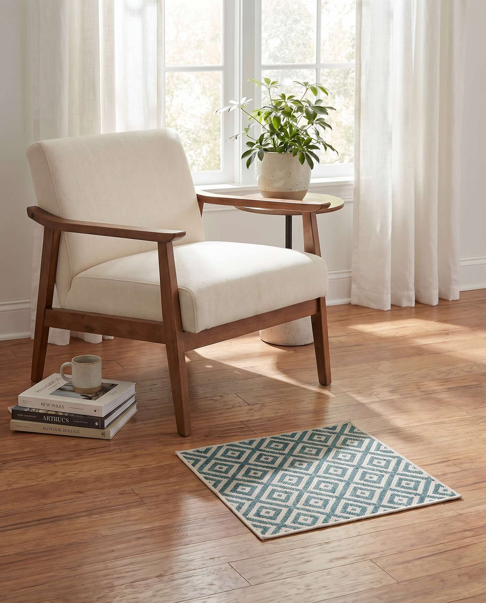 1' 4 x 1' 4 Easy-Clean Jill Zarin Costa Rica Indoor / Outdoor Sample Rug
