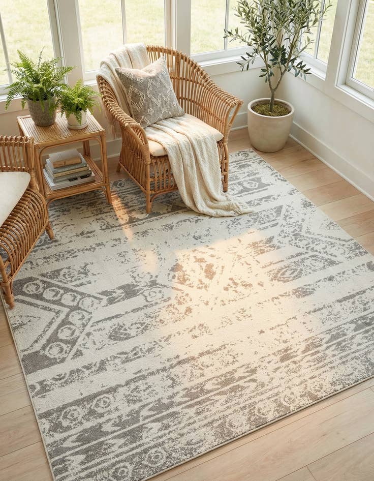 Detail image of  10' x 10' Lennon Square Rug