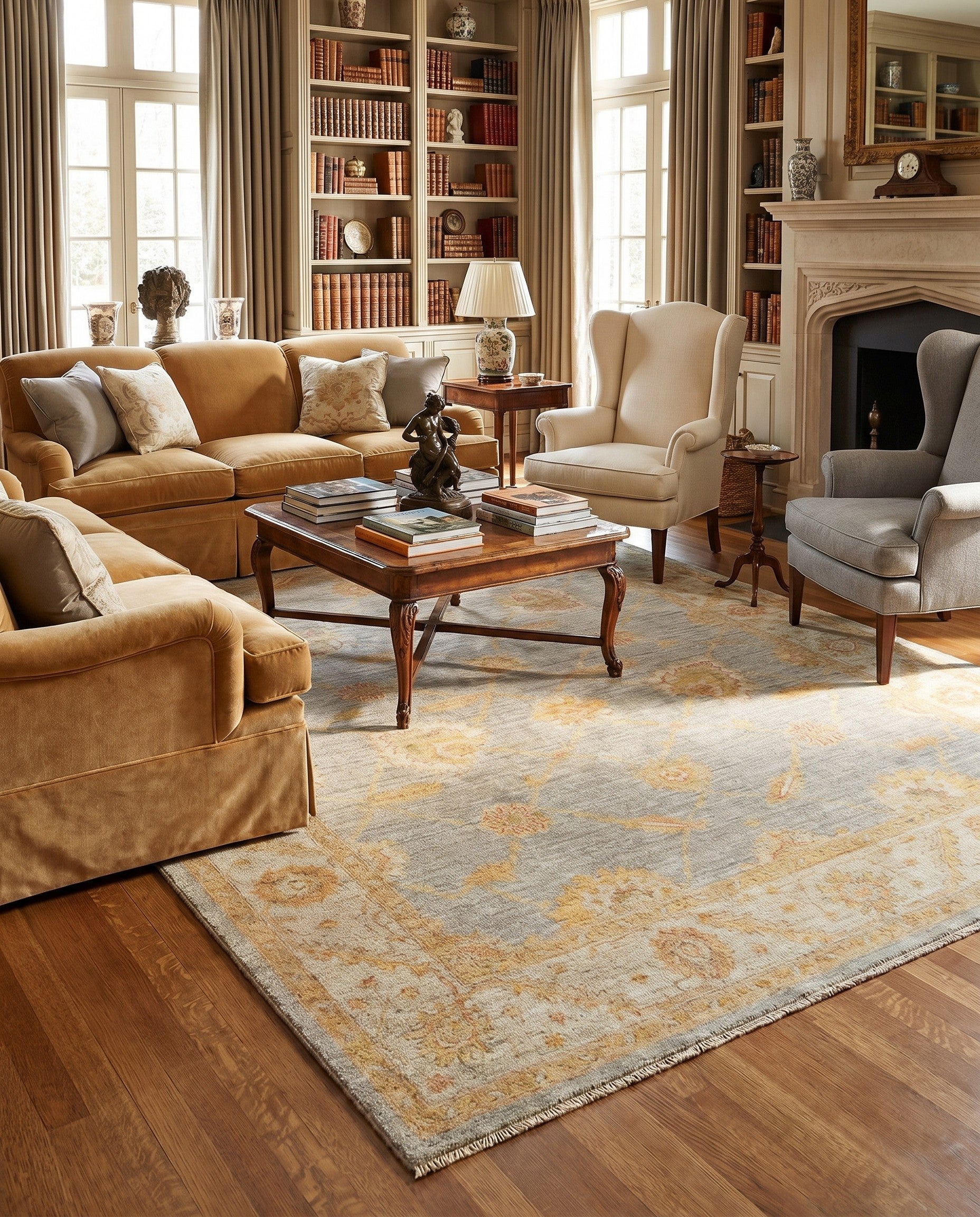 5' 9 x 7' 9 Kaizar Wool Rug