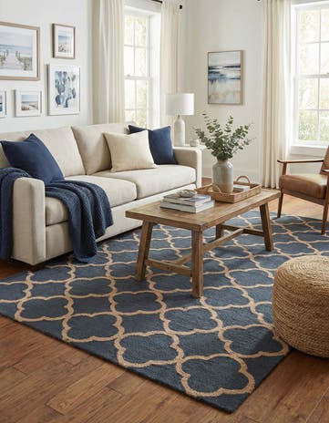 5' 1 x 8' Luna Wool Rug