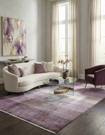 6' 6 x 9' 11 Hand Knotted Darya Wool Rug