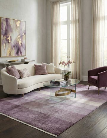 6' 6 x 9' 11 Hand Knotted Darya Wool Rug